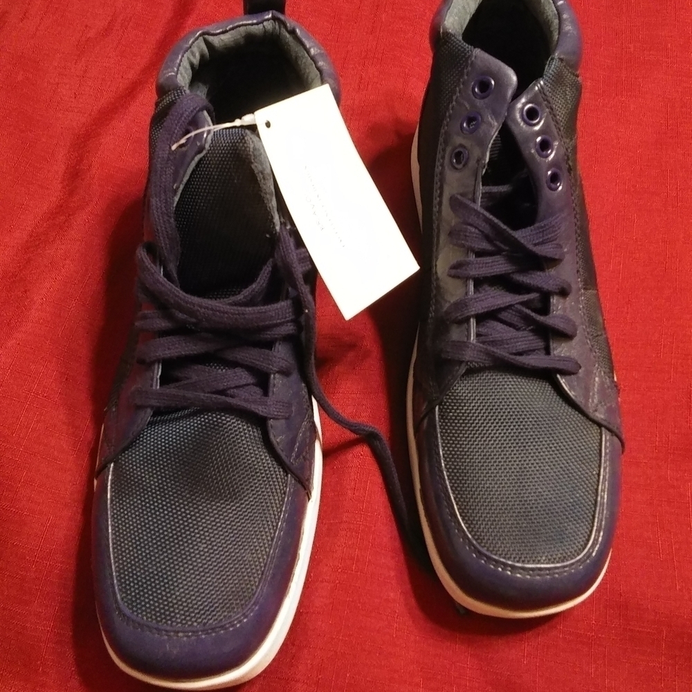 Beavo! Slate High Top Sneakers